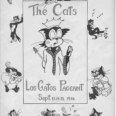 1946 (document page 1) The Cats program cover