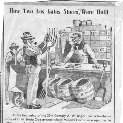 Hardware store, Templeman's - advertisement