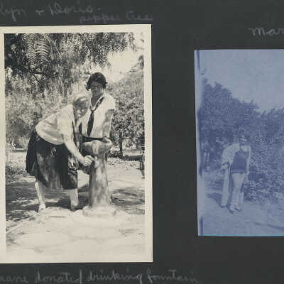 1927 Campfire Girls Scrapbook Page 4