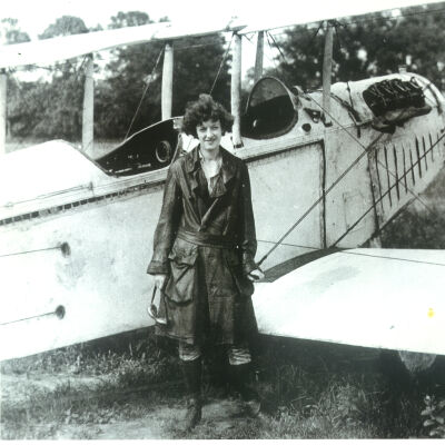 Biplane pilot Neta Snook Southern