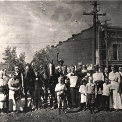 1916 Baptist church group