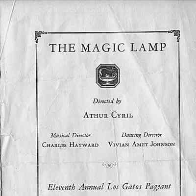 1929 (document-page 1) Magic Lamp program