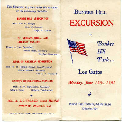 Bunker Hill Excursion