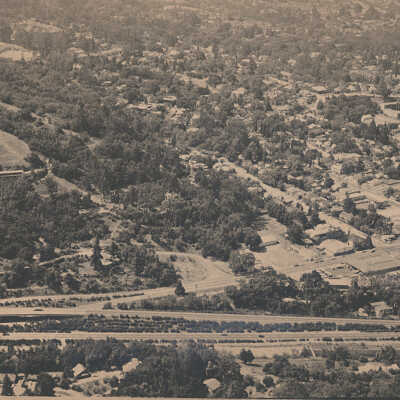 1963 Los Gatos aerial view