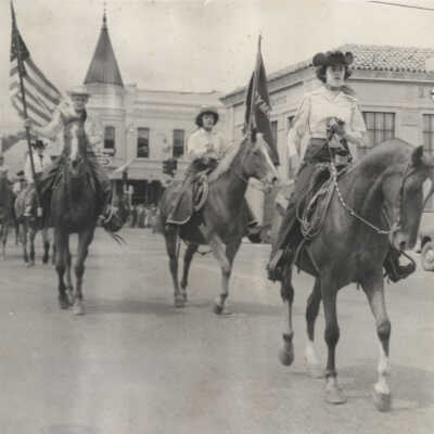 1950s Gymkhana in parade