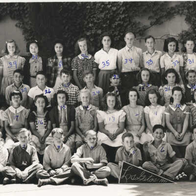 1941 Class 6 - Miss Sallie Allen, teacher, University Avenue School