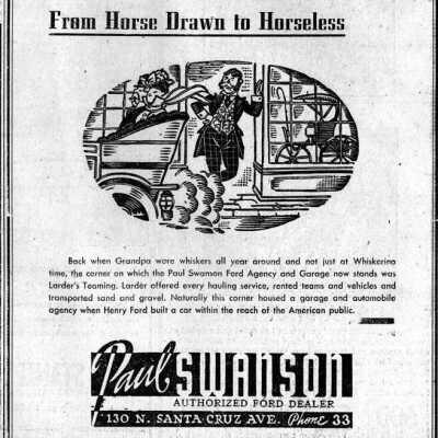 Advertisement - Paul Swanson Ford