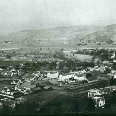 1885 Los Gatos from the southwest