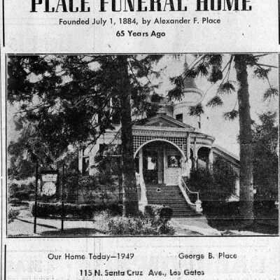 Advertisement - E. E. Place