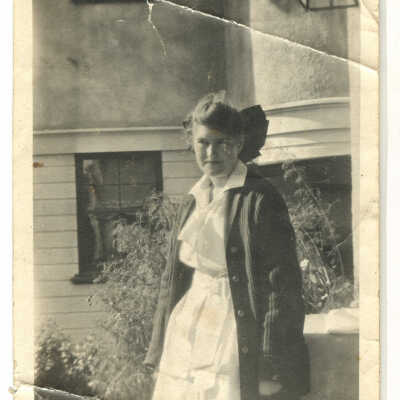 Gladys Shore at 1908 High School