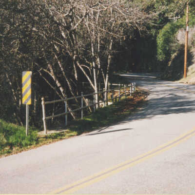 Route of the SPC and SP Railroads: A view from Glenwood Road