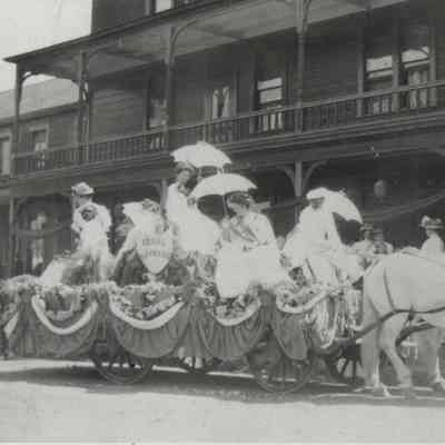 1909 Santa Clara County Equal Suffrage Association Float