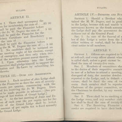 1882 A.O.U.W. Constitution pages 34, 35