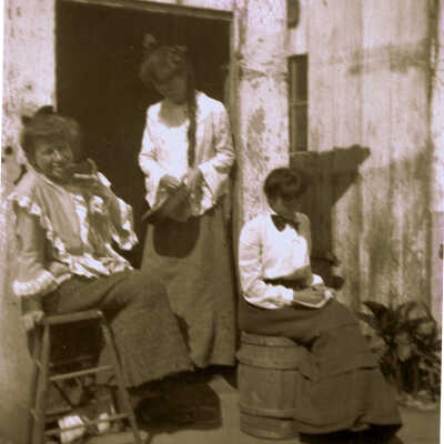 Women in doorway