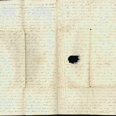 1835-05-07 Burrell letter verso