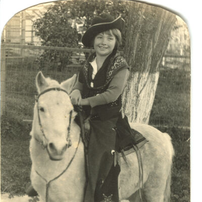1936 Gay and her pony