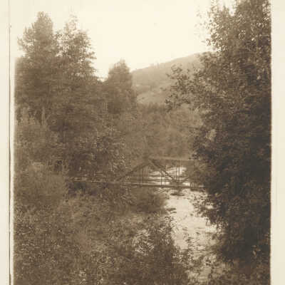 Foot Bridge over Los Gatos Creek