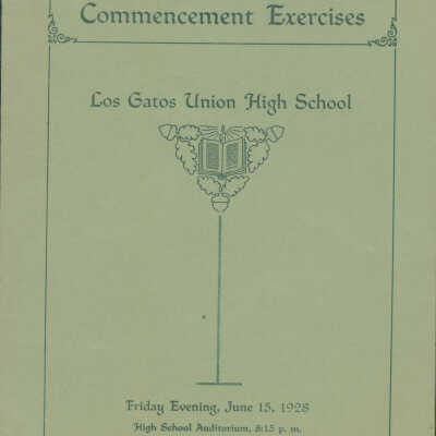 Graduation program cover