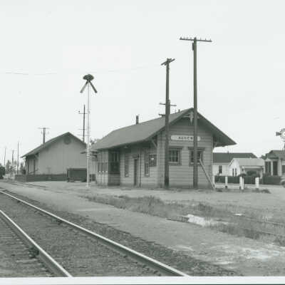 The Agnew Train Depot: North View