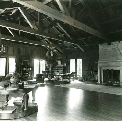 Tevis Clubhouse interior