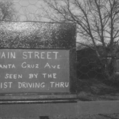 Sign on Main St.
