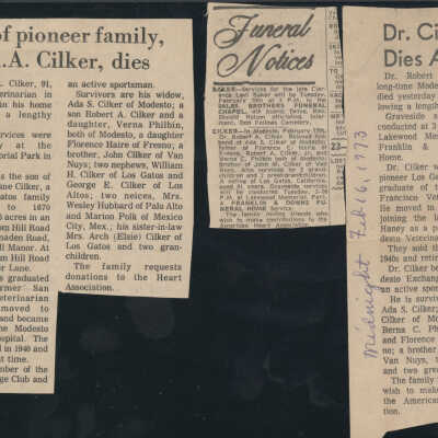 Robert Cilker [1881 - 1973]