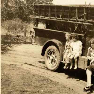 1931 Los Gatos Telephone Company truck