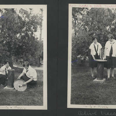 1927 Campfire Girls Scrapbook Page 6