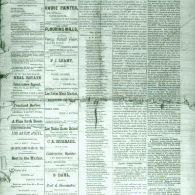 1881 Los Gatos Weekly News