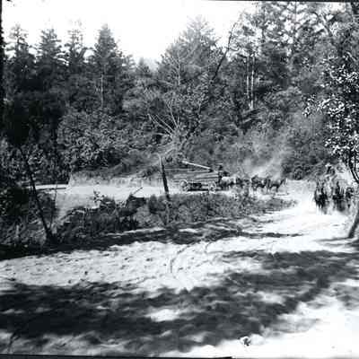 Lumber wagons