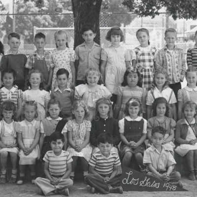 1948 Class 1 - Mrs. Minerva White, teacher, University Avenue School