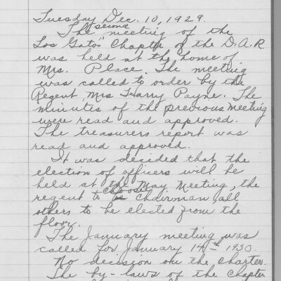 DAR meeting minutes