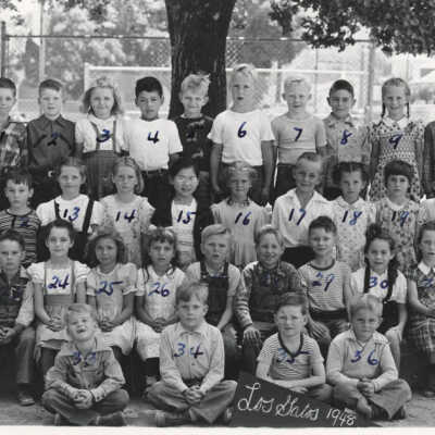 1948 Class 1 - Fay Congden, teacher, University Avenue School