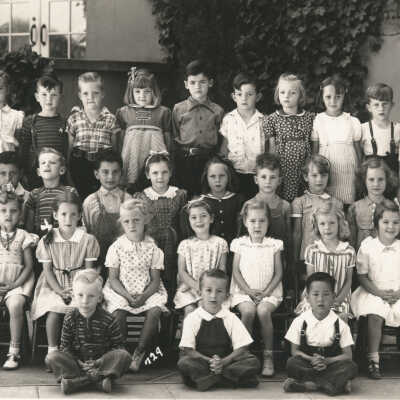 1941 Class Kindergarten - Mary Lois Powell, teacher, University Avenue School