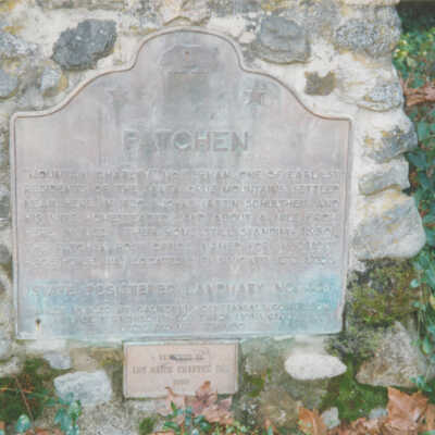 Patchen Commemorative Plaque
