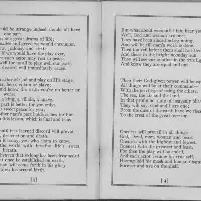 1930 Holy City Booklet pages 3, 4