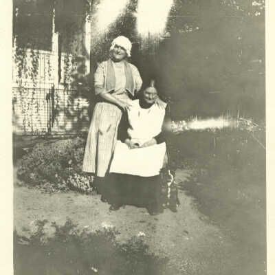 Susie Walker Kyle and her mother, Celia Walker White