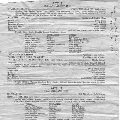 1947 (document-page 1) Dick Whittington's Cat program