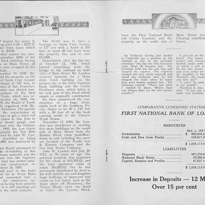 Bank brochure