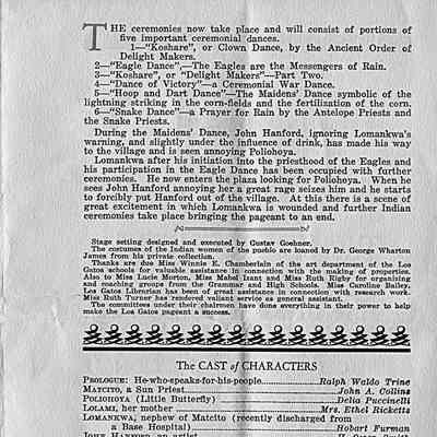 1923 Mesa Trail program (document-page 3)