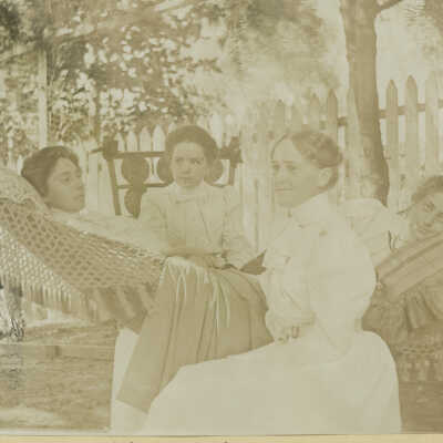 Erma Simon and friends