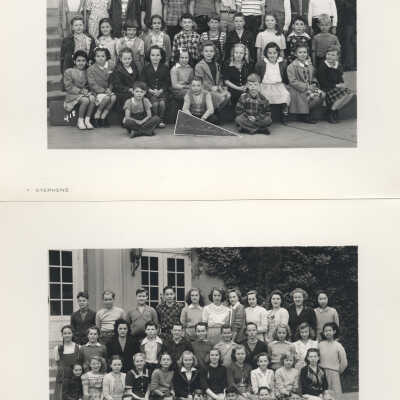 1945 Class 2 - no teacher listed, University Avenue School