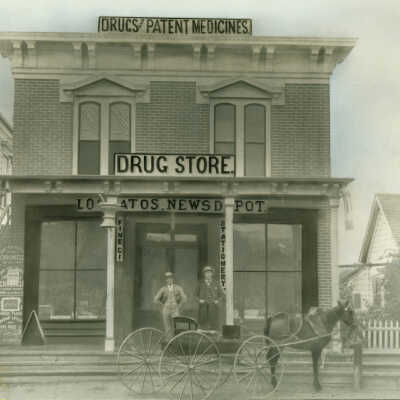1890 Drug Store And News Depot