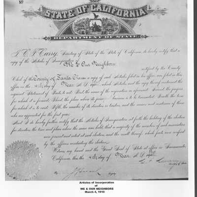 Articles of Incorporation