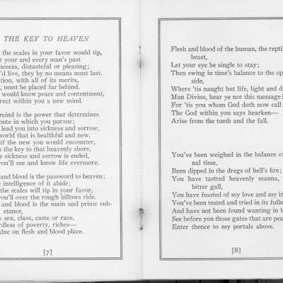 1930 Holy City Booklet pages 7, 8