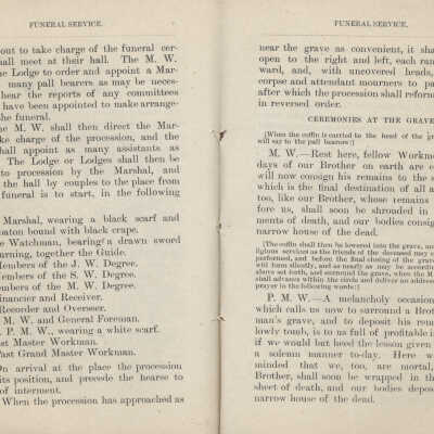 1882 A.O.U.W. Constitution pages 42, 43