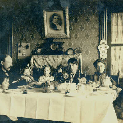 Formal dinner at 110 Loma Alta