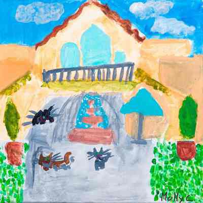 2014 - Fountain with Cats