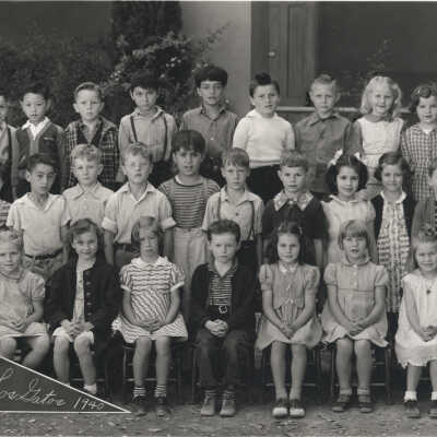 1940 Class 1 - Minerva White, teacher, University Avenue School