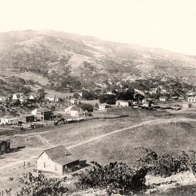 1886 View of Mt. El Sereno